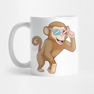 Monkey with Glasses Mug